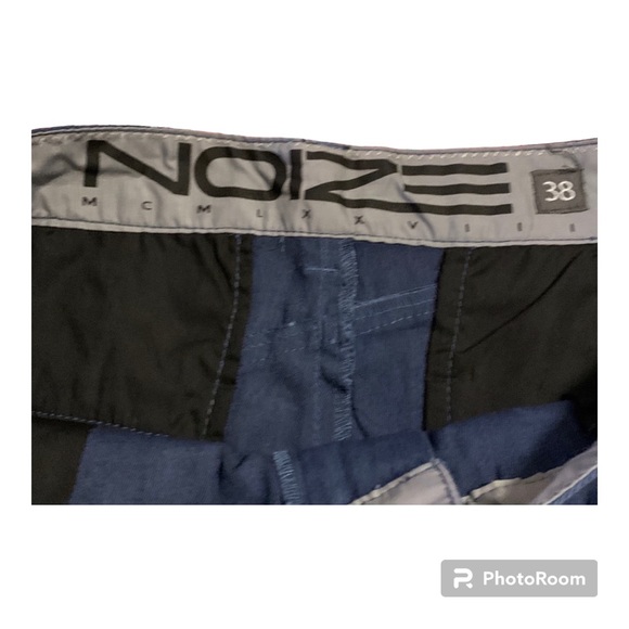NWT | Men’s Bermuda Style Shorts | Noize | Navy Blue | Size 38 - Picture 2 of 3
